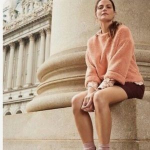 10/$25 Madewell// sherpa sweatshirt, size M